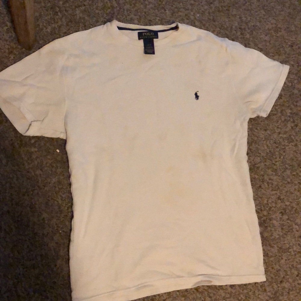 Ralph Lauren white t shirt